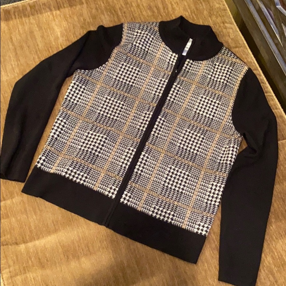 Pendleton wool zipper cardigan sweater